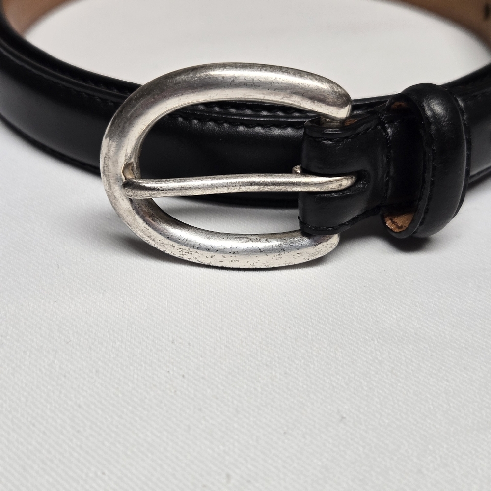 Lauren Ralph Lauren Black and Tan Belt - Picture 3 of 8
